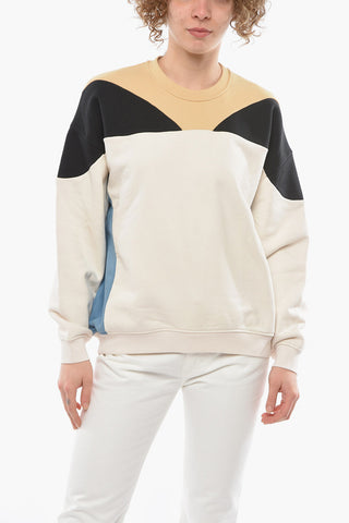 Brushed Cotton STORY Crewneck Sweatshirt