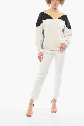 Brushed Cotton STORY Crewneck Sweatshirt
