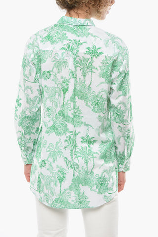 Camicia in Cotone a Fantasia