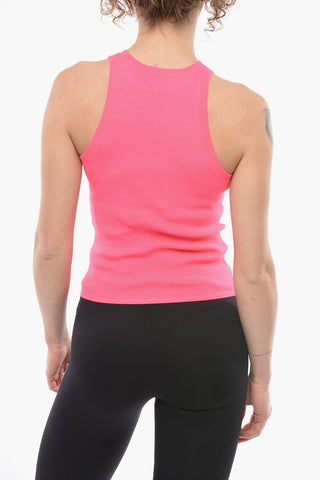 Stretch Fabric Neon Tank Top