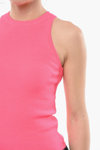 Stretch Fabric Neon Tank Top