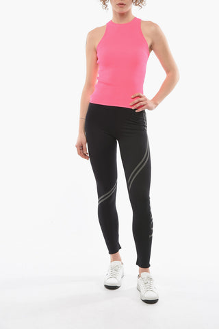 Stretch Fabric Neon Tank Top