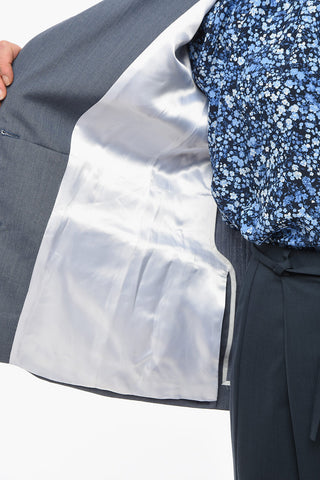Half Lined Two Button Blazer with Flap Pockets