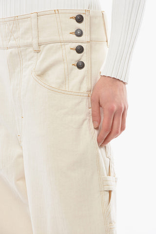 Cargo Jeans MYLER with Side Buttons