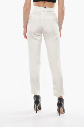 Pantaloni CAEN Sartoriali in Seta a Due Pinces