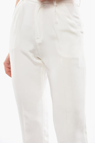 Pantaloni CAEN Sartoriali in Seta a Due Pinces