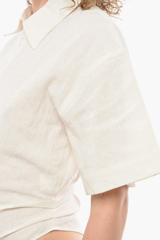 Hemp and Cotton BAUNHILHA Full Zip Bodysuit