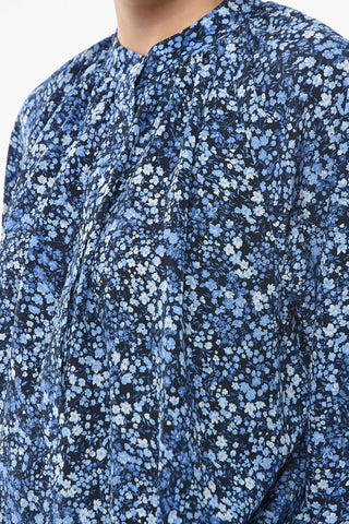 COLLECTION Blusa in Seta Fantasia Floreale