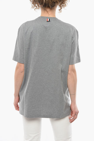 Cotton Relaxed Fit T-Shirt with Patch