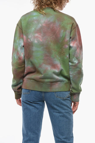 Felpa girocollo Cool Fit in Stampa Tye-dye