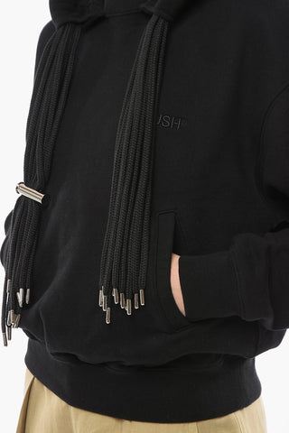 Felpa Con Cappuccio MULTICORD In Cotone Garzato