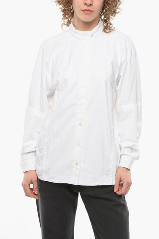 Camicia in Cotone con Manica a Pipistrello