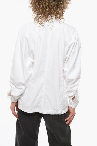 Camicia in Cotone con Manica a Pipistrello