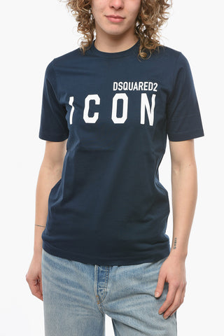 Renny-fitting T-shirt with ICON Print