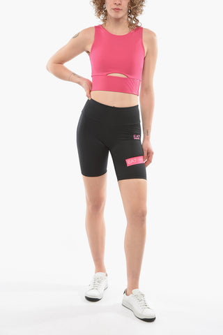EA7 Athleisure Shorts VENTUS7 with Pocket on the Back
