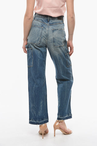 Jeans Cargo CARPENTER con Orlo Sfrangiato