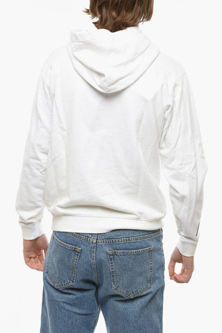 Polished Logo Fitted Hoodie