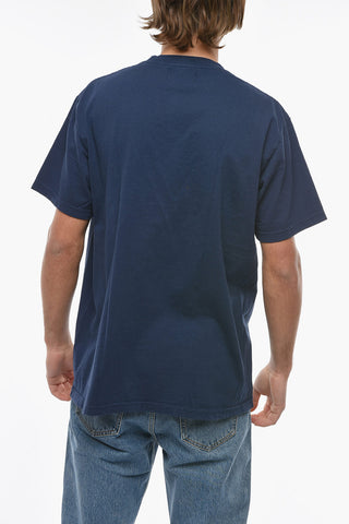 Cotton TENNIS Crew-Neck T-shirt with Print