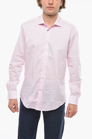 Camicia a Righe Awning con Collo Francese