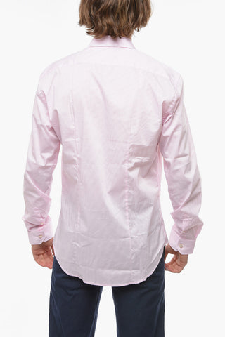 Camicia a Righe Awning con Collo Francese