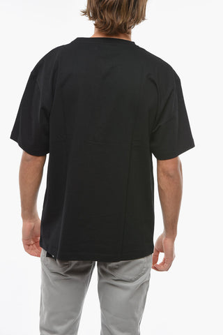 Organic Cotton Crew-Neck T-shirt with Love it Or Leave It. Print
