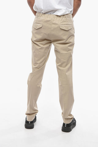 5 Pockets Stretch Cotton Slim Fit Pants