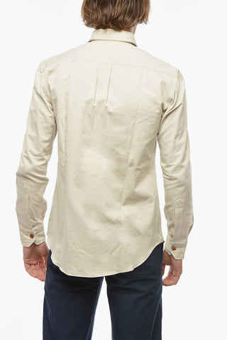 Camicia in Cotone con Doppio Taschino