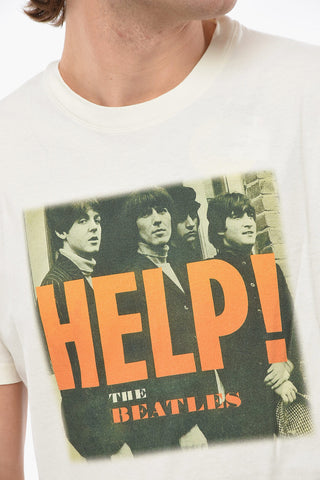THE BEATLES Maxi Printed JACK Crew-Neck T-shirt