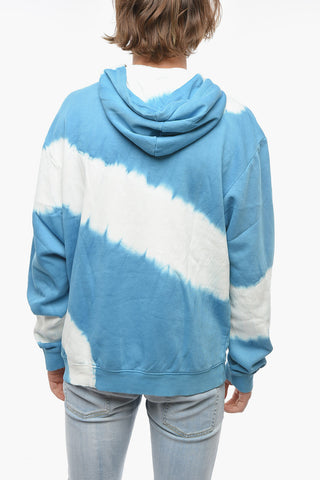 SMILEY Fleeced Cotton Shaded Hoodie