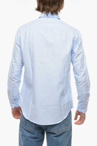 Cotton Shirt with Double Breast Pocket