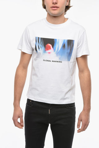 Front Printed GLOBAL WARNING T-Shirt