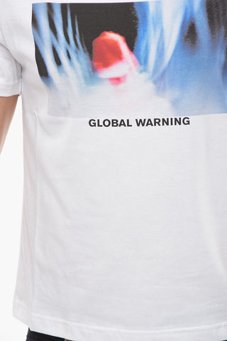 Front Printed GLOBAL WARNING T-Shirt