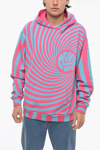 Two-Tone Brushed Cotton Hoodie
