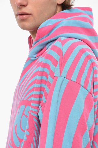 Two-Tone Brushed Cotton Hoodie