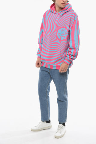 Two-Tone Brushed Cotton Hoodie