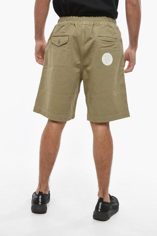 Shorts aus Baumwolle mit elastischem Bund