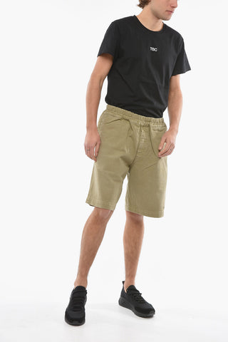 Shorts aus Baumwolle mit elastischem Bund