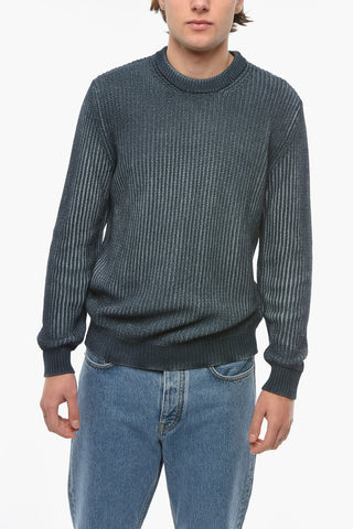 Cotton Crew-neck Sweater