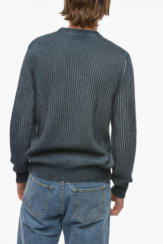 Cotton Crew-neck Sweater