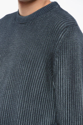 Cotton Crew-neck Sweater