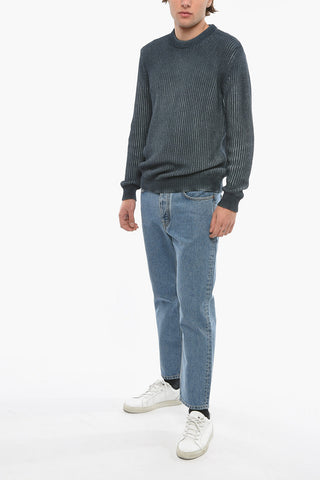 Cotton Crew-neck Sweater
