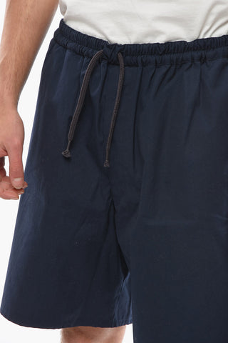 Shorts VENTILE in Cotone a 3 tasche con Elastico in Vita