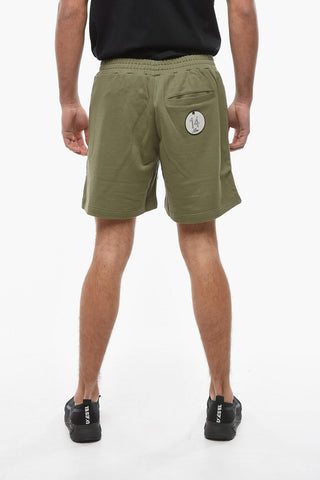3 Pockets Sweat Shorts with Logo Patch