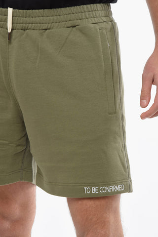 3 Pockets Sweat Shorts with Logo Patch