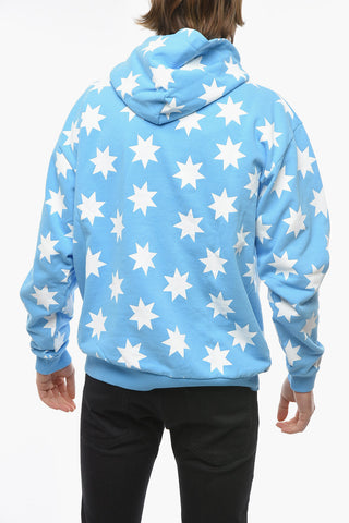 Felpa Hoodie Stampata All-Over