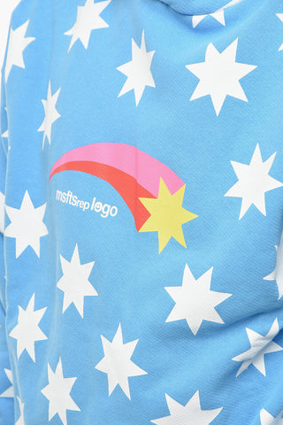 Felpa Hoodie Stampata All-Over