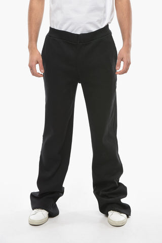 Ribbed Stretch Cotton Pants
