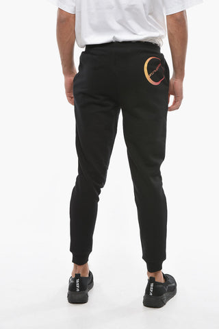 SPORT Brushed Cotton Joggers with Logoed Elastic Band