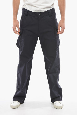 Visible Stiching INES 3D Cargo Pants with Belt Loops