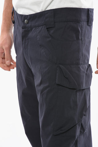 Visible Stiching INES 3D Cargo Pants with Belt Loops